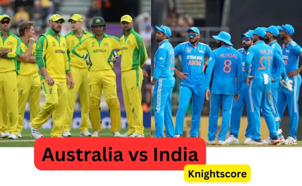 India national cricket team vs Australian men's Cricket team