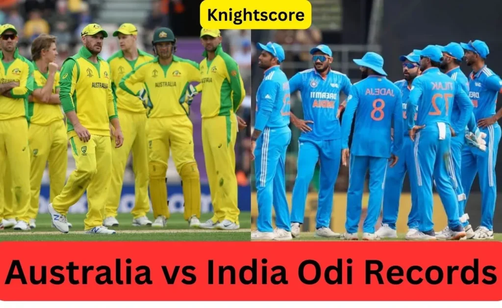 India national cricket team vs Australian men's Cricket team