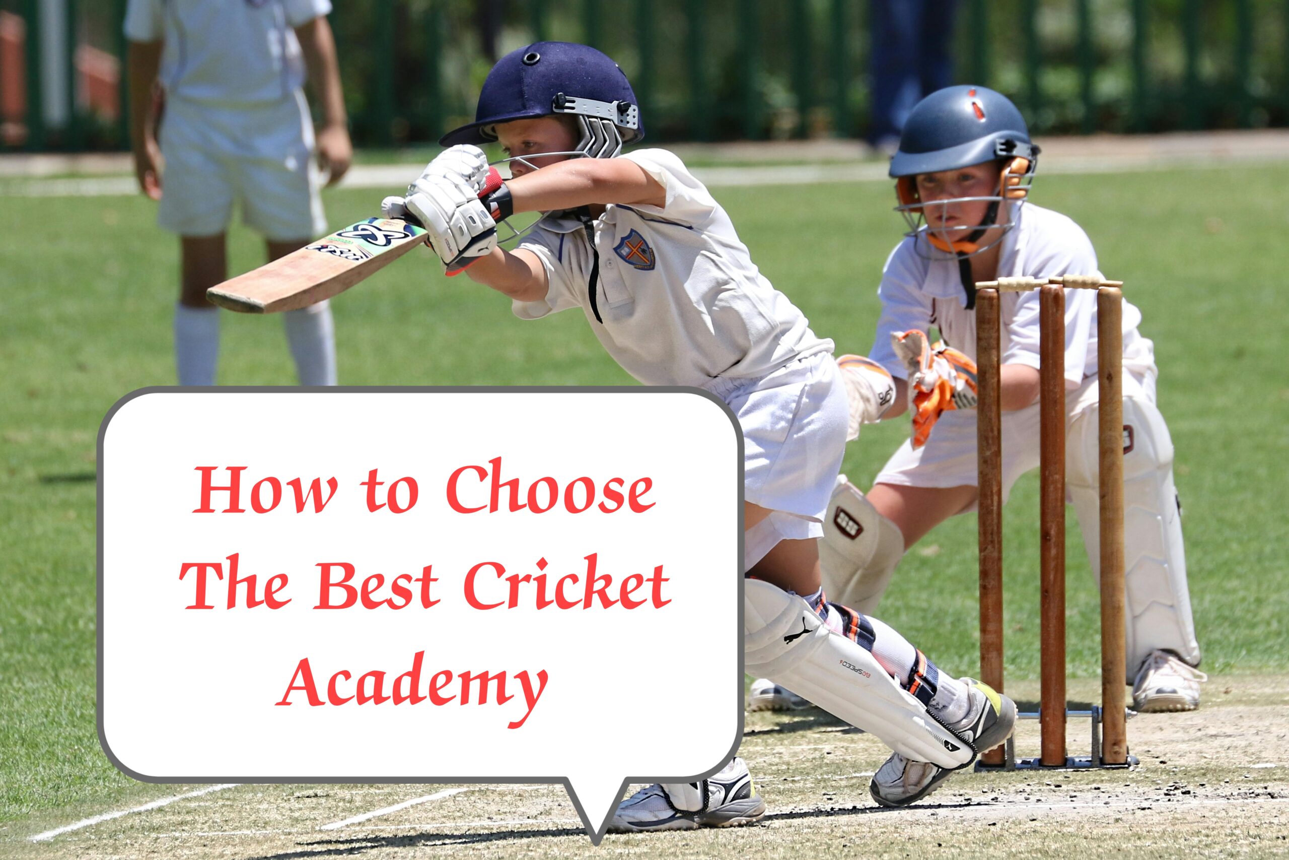 Choose best cricket academy